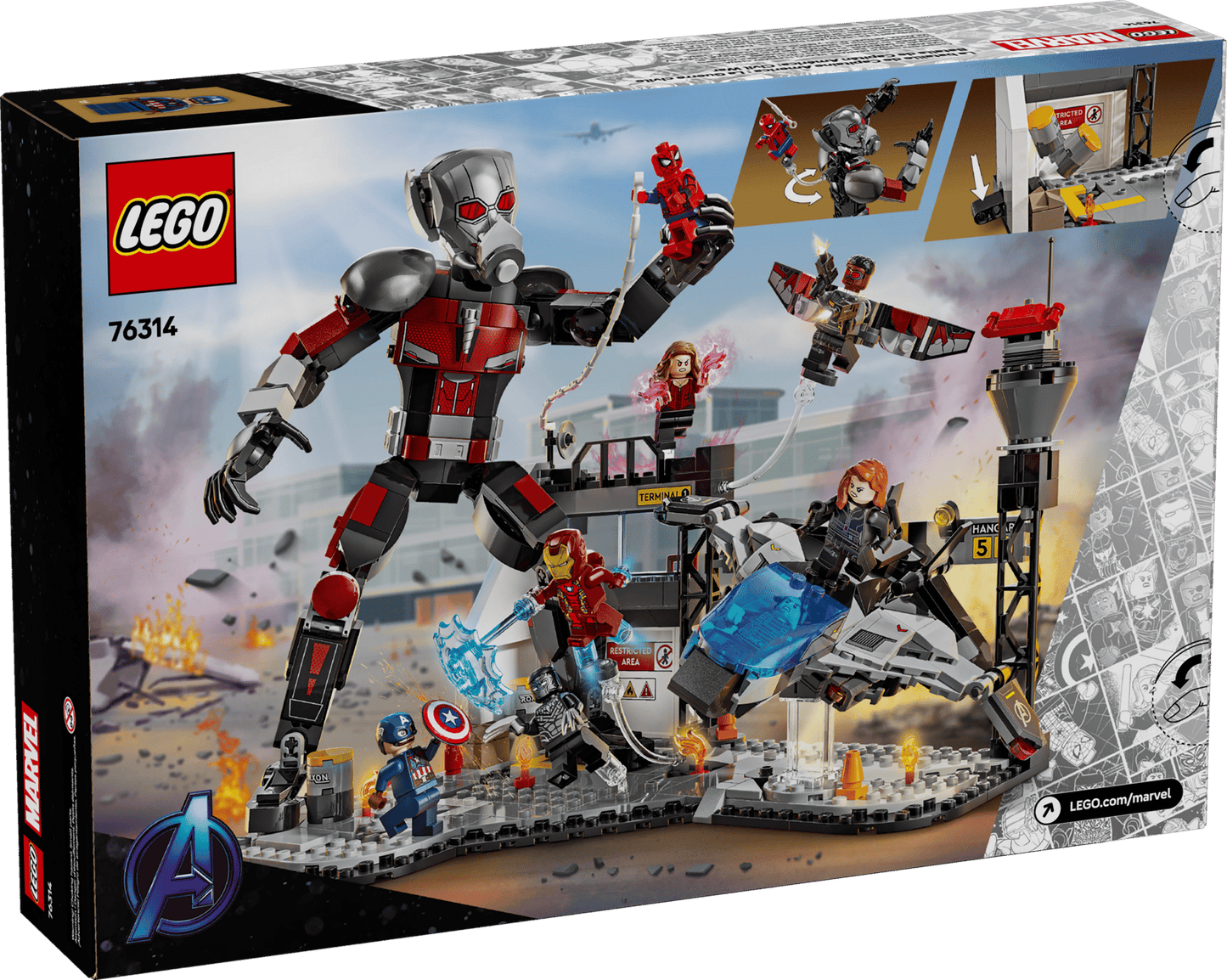Captain America: Civil War Action Battle
