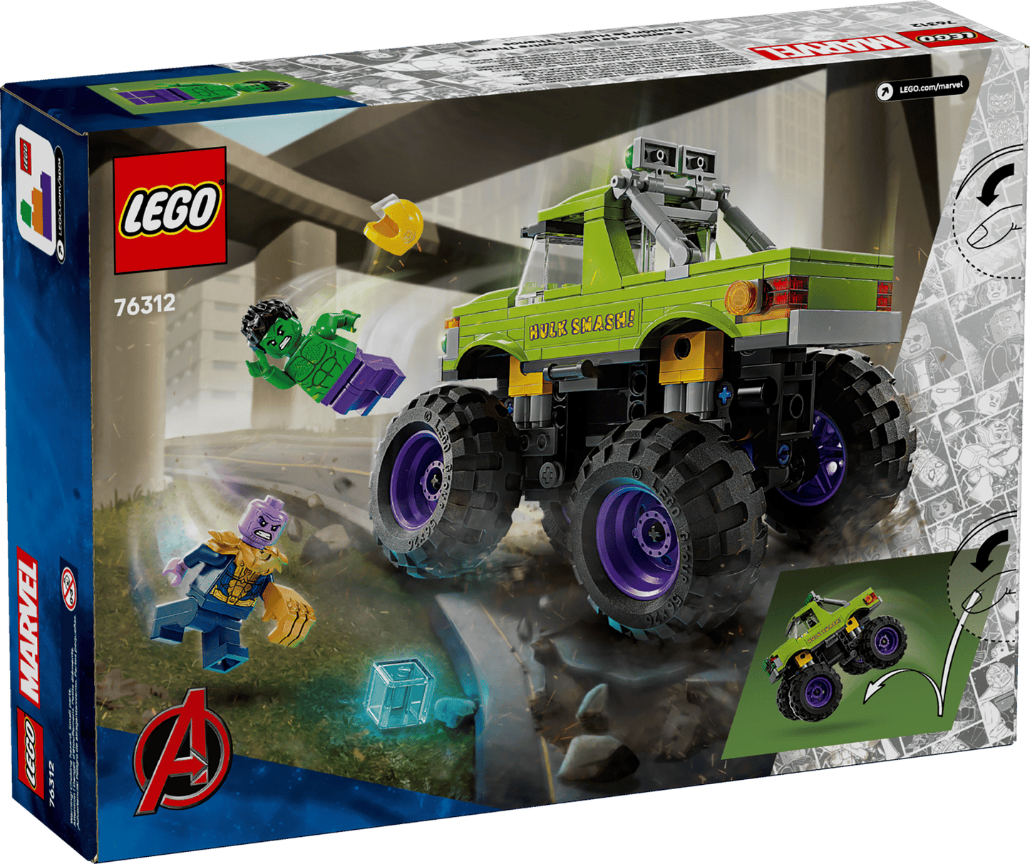 The Hulk Truck vs. Thanos