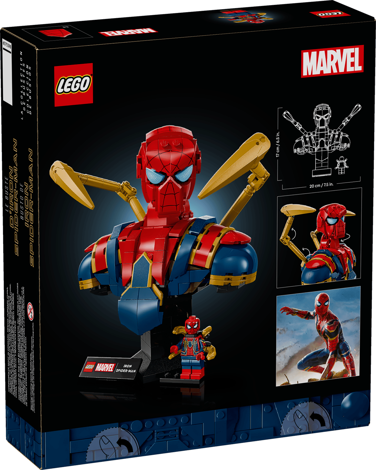 Iron Spider-Man Bust