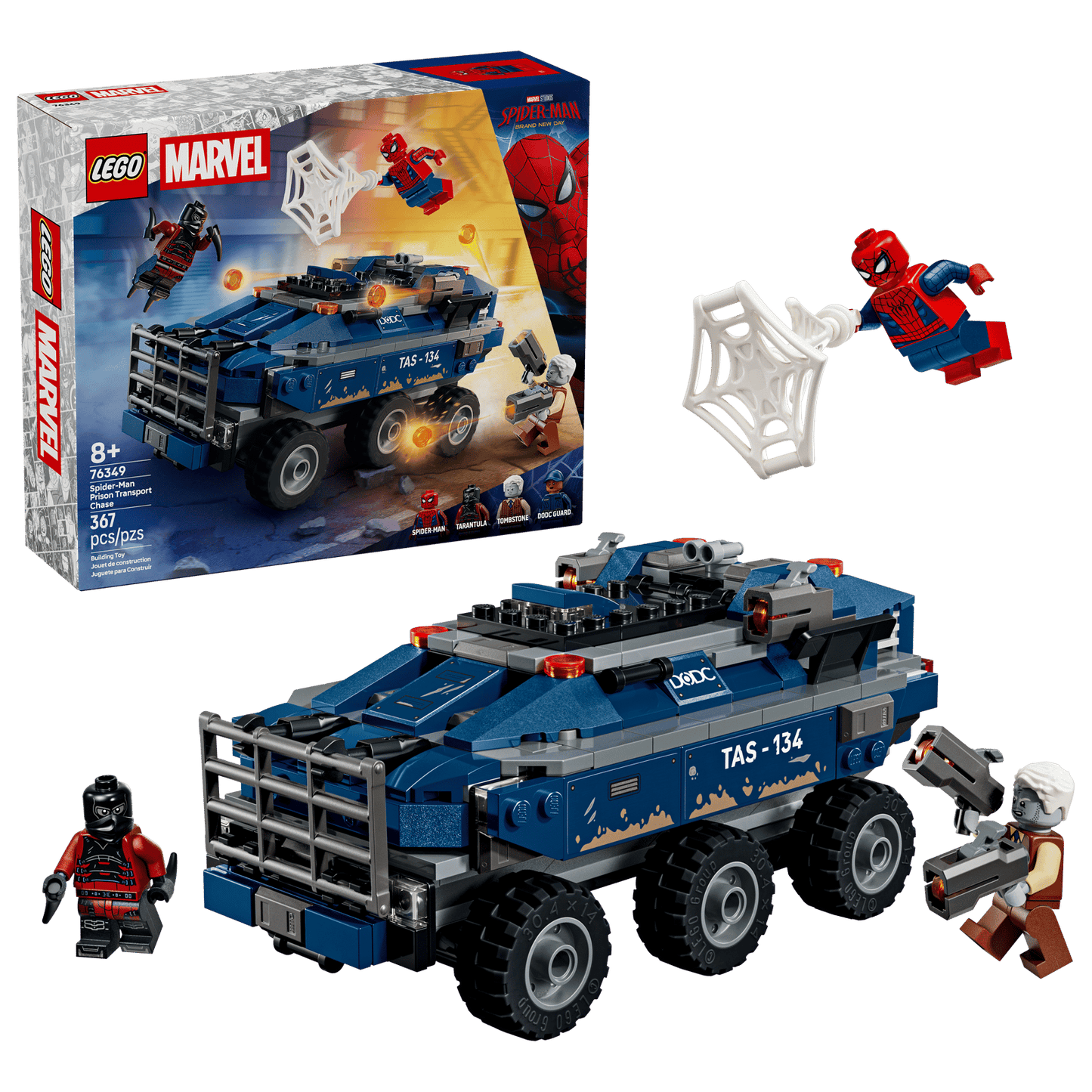 Spider-Man Prison Transport Chase