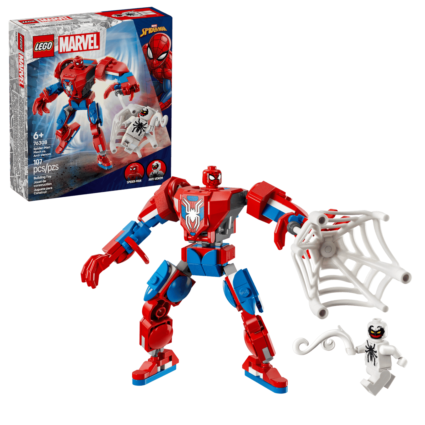 Spider-Man Mech vs. Anti-Venom