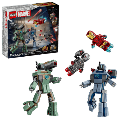 Iron Man & War Machine vs. Hammer Drones