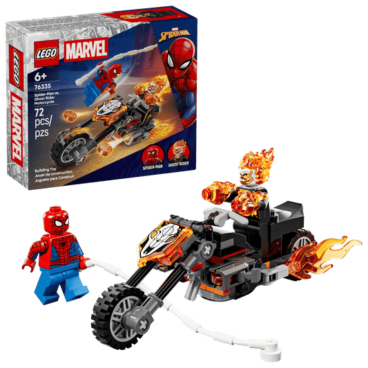Spider-Man vs. Ghost Rider Motorcycle
