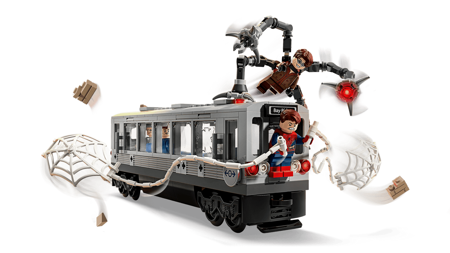 Spider-Man vs. Doc Ock Subway Train Scene