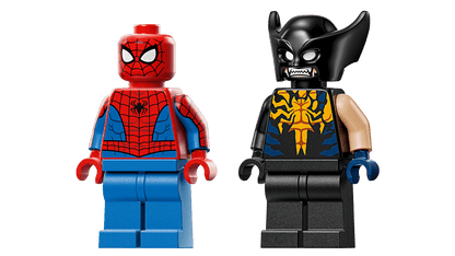 Spider-Man Car vs. Venomized Wolverine