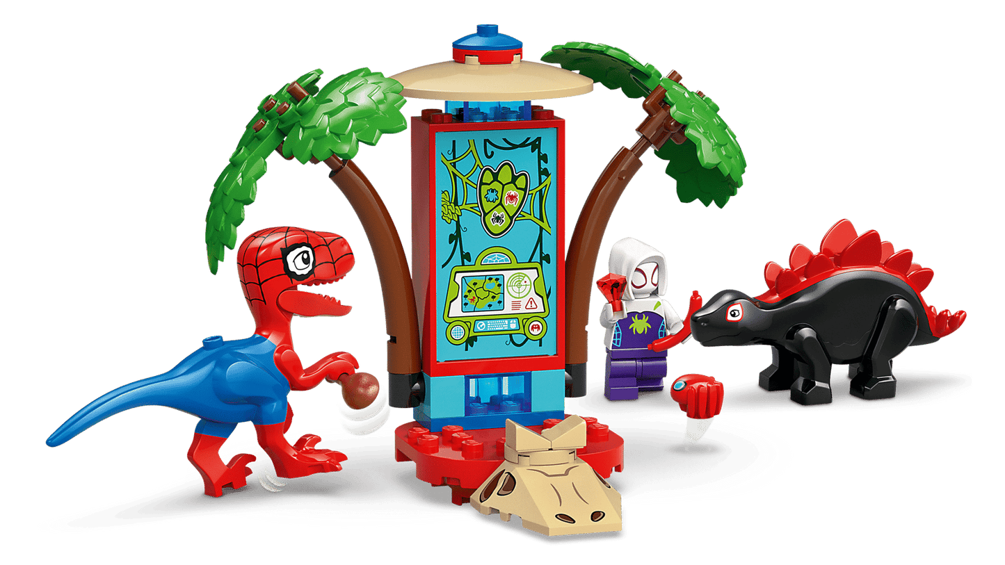 Spidey and Gobby's Raptor Battle at Tree House HQ