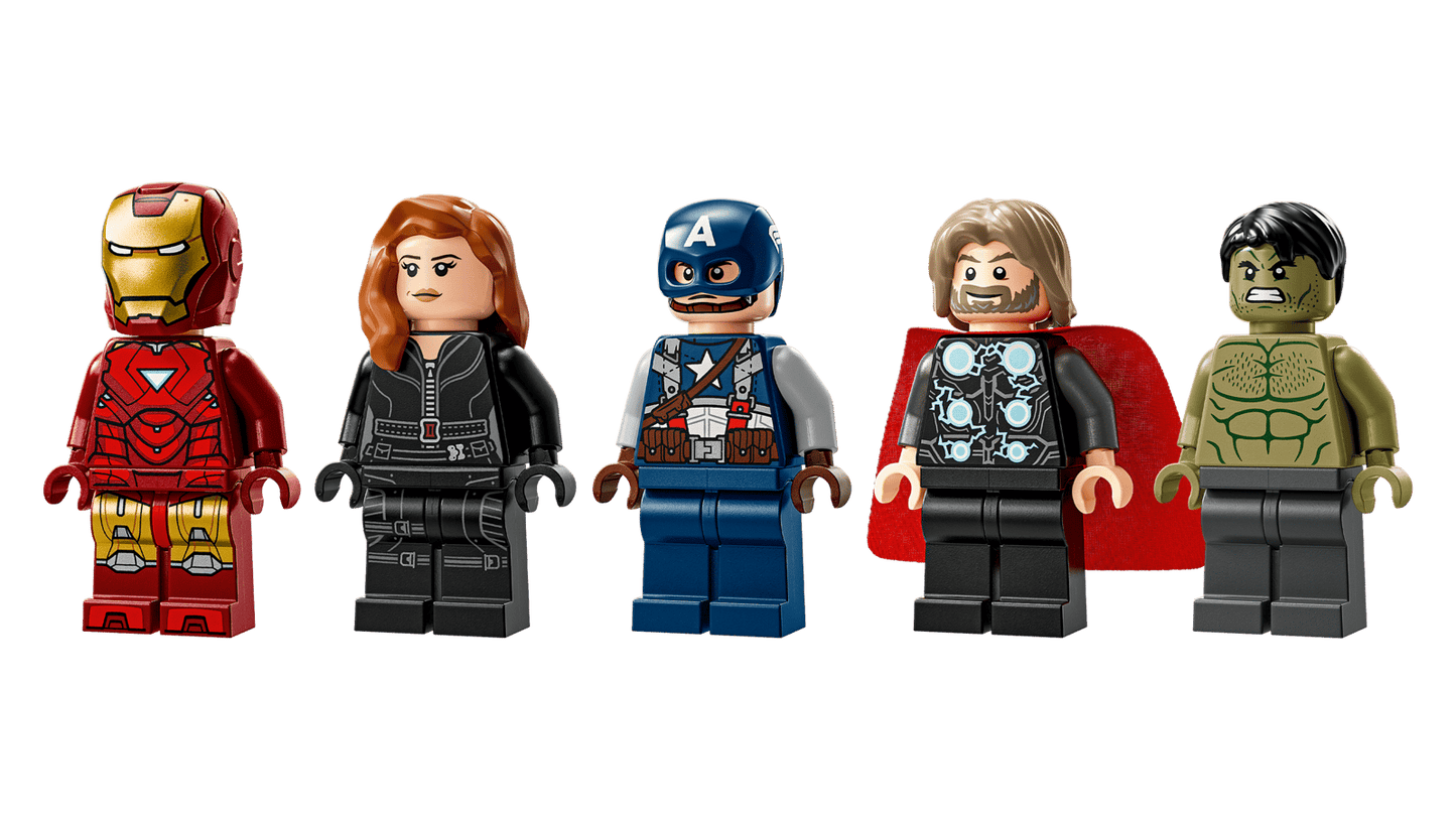 MARVEL Logo & Minifigures