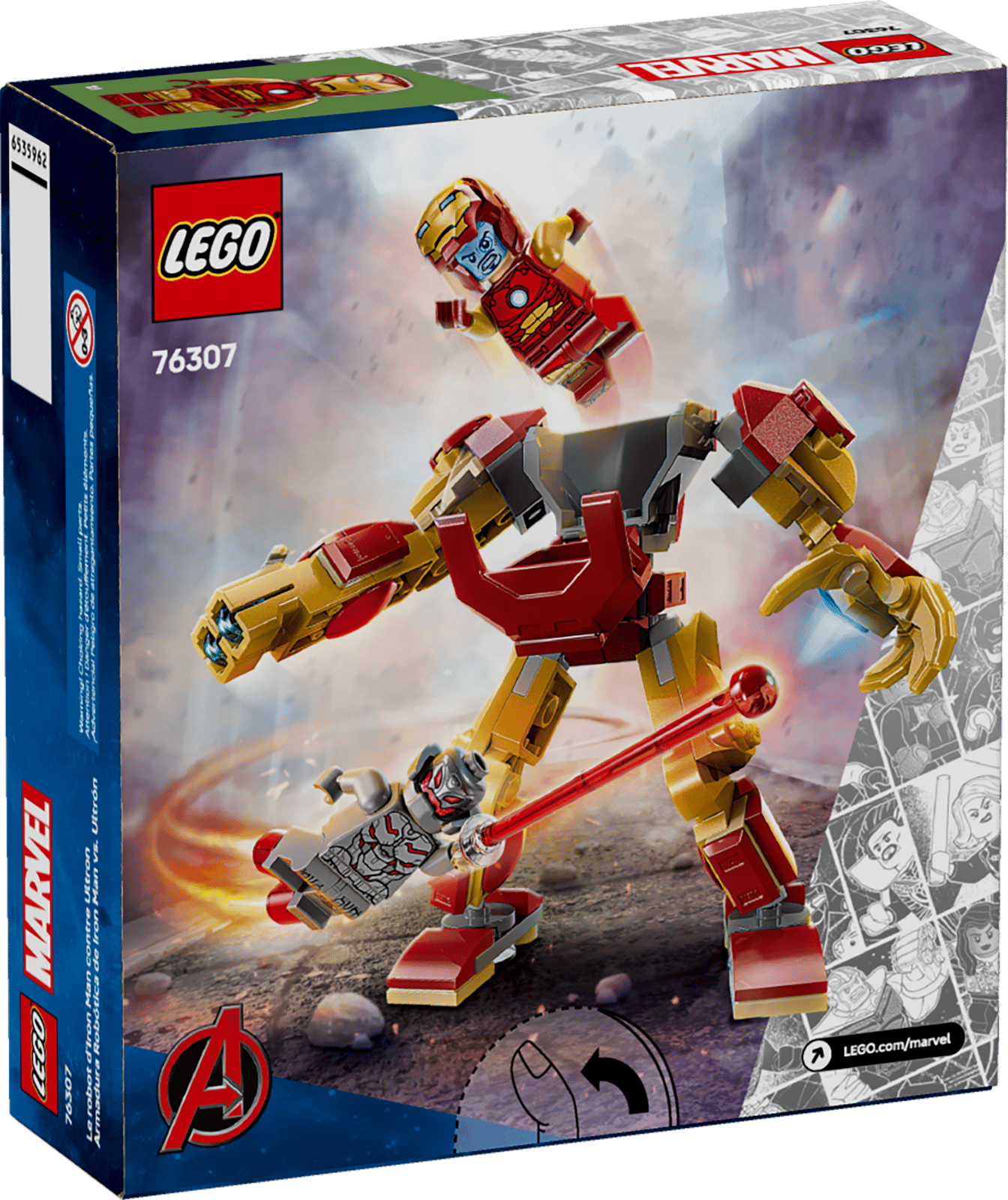 Iron Man Mech vs. Ultron